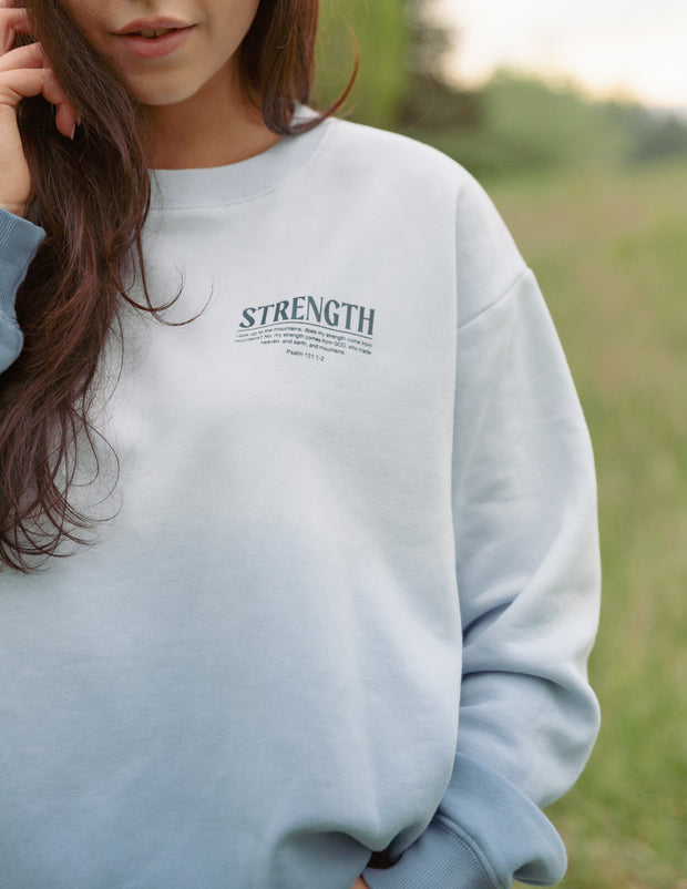 Strength Unisex Crewneck Christian Sweatshirt