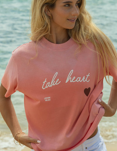 Take Heart Unisex Tee Christian T-Shirt