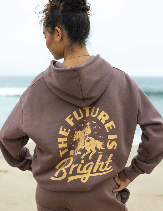 The Future Is Bright Rodeo Unisex Hoodie Christian Sweatshirt