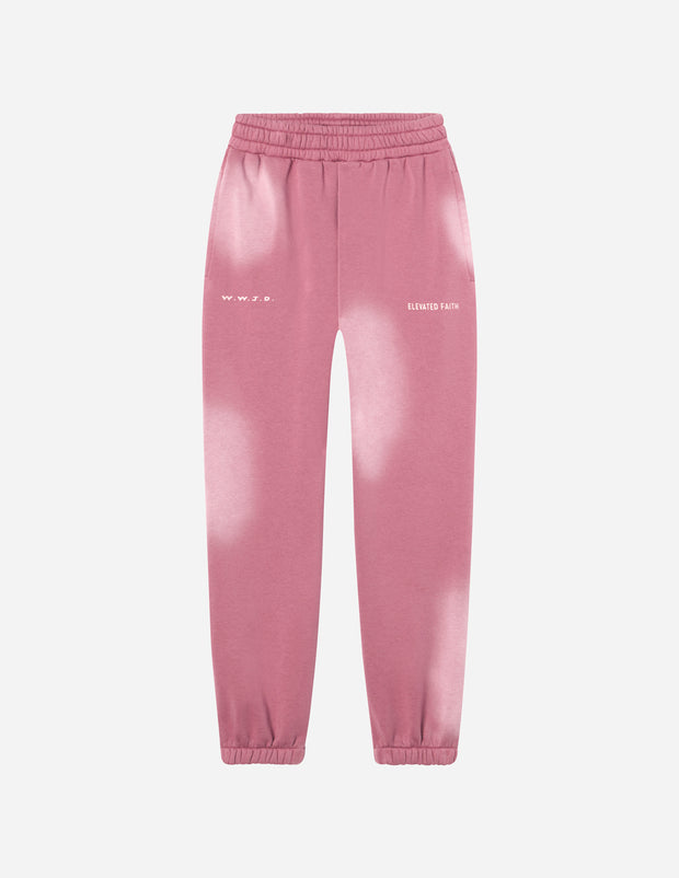 WWJD Pink Unisex Sweatpant Christian Jogger