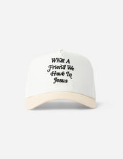 What a Friend in Jesus Trucker Hat Christian Accessories