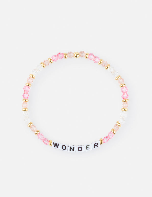 Wonder Letter Bracelet Christian Jewelry