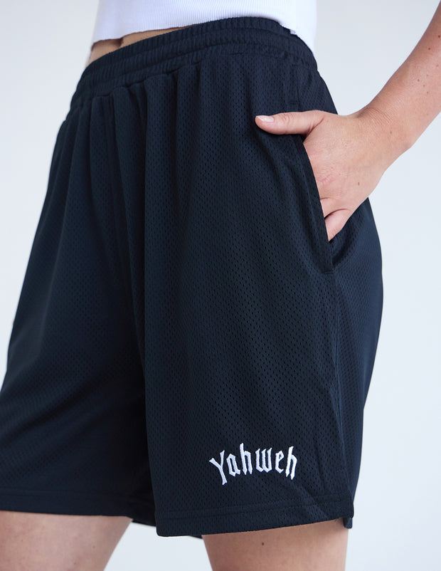 Yahweh Unisex Mesh Short Christian Sportswear