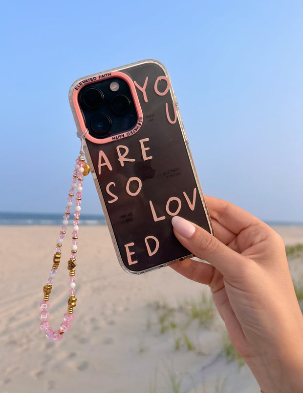 You Are So Loved Phone Charm Christian Accessories