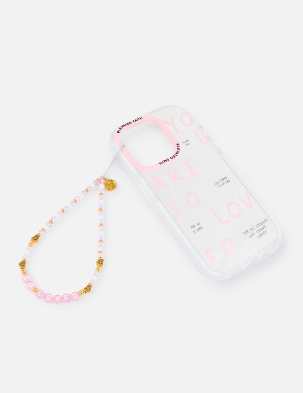 You Are So Loved Phone Charm Christian Accessories