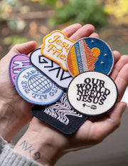 Our World Needs Jesus Christian Patch