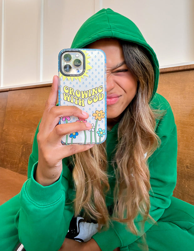 Growing with God x Taryn Cumbo Christian Influencer Phone Case