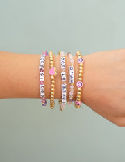 Elevated Faith God is Good Letter Bracelet Christian Letter Bracelet