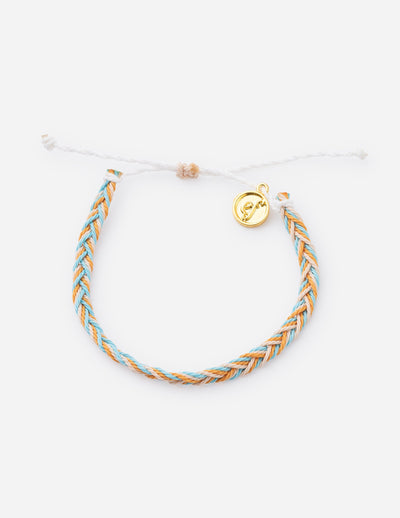 Elevated Faith Courage Christian String Bracelet