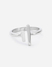 Elevated Faith Double Bar Ring Christian Ring