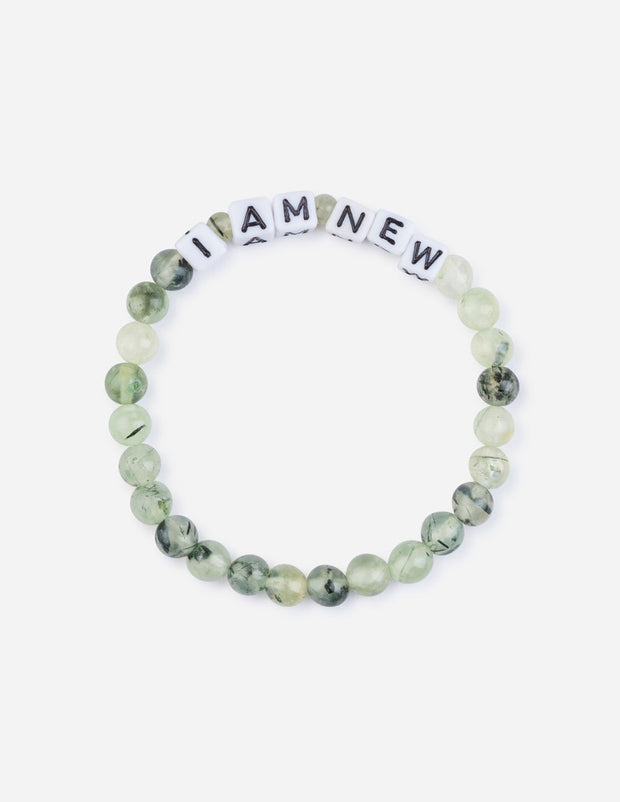 Elevated Faith I Am New Letter Bracelet Christian Letter Bracelet