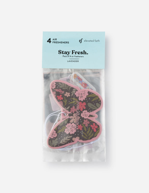 Elevated Faith Lavender Air Freshener Pack Christian Air Freshener