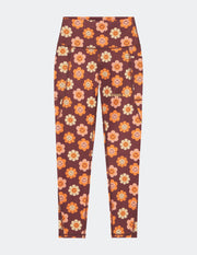 Elevated Faith Smiley Flower Legging Christian Legging