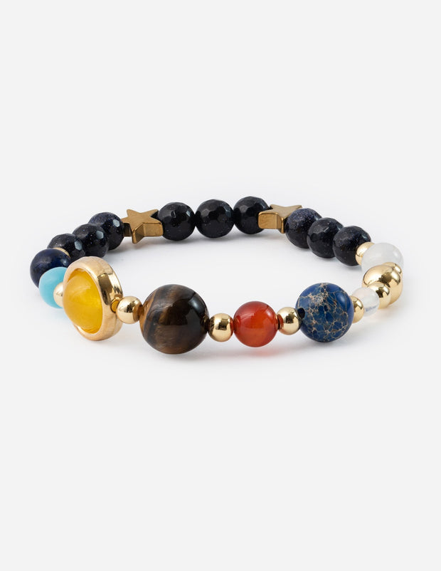 Elevated Faith Solar System Bracelet Christian Stone Bracelet