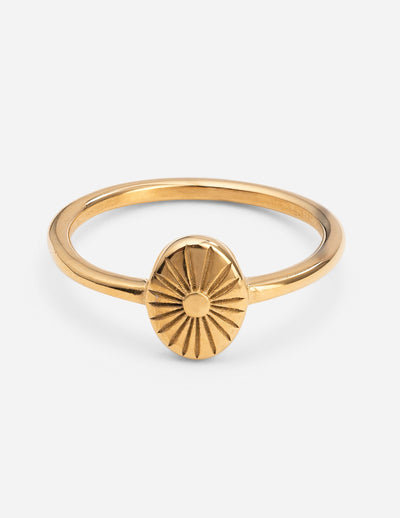 Elevated Faith Sunburst Ring Christian Ring