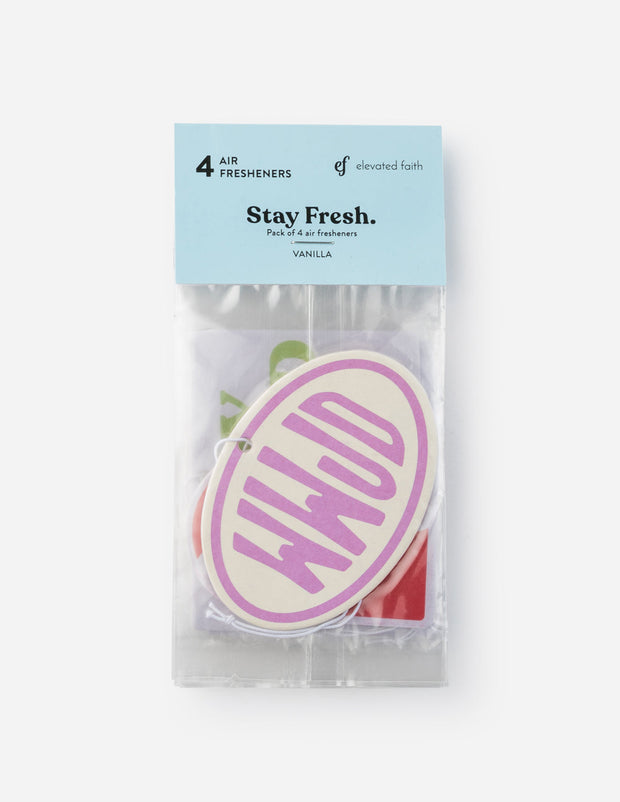 Elevated Faith Vanilla Air Freshener Pack Christian Air Freshener